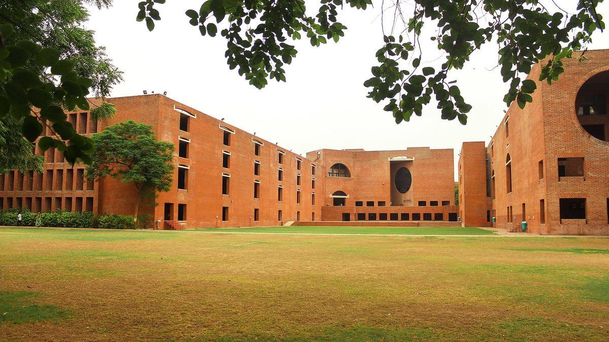 The Louis Kahn Plaza at IIM Ahmedabad